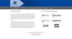 Desktop Screenshot of prismfund.com
